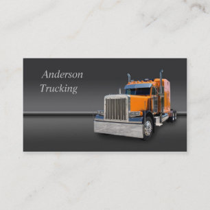 Carte de visite semi-camion