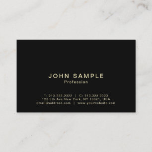Carte De Visite Semi lustre créatif élégant moderne professionnel