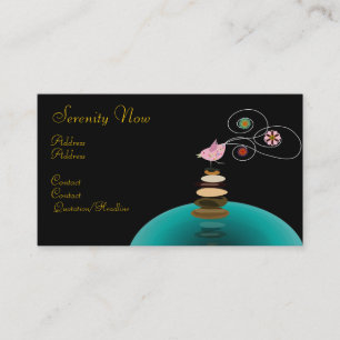 Carte de visite, Sérénité maintenant