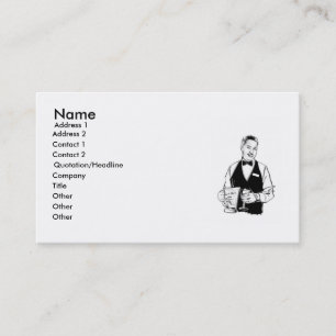 Carte de visite serveur