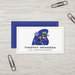 Carte De Visite Service client   Centre d'appel