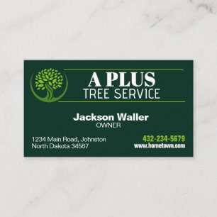Carte De Visite Service d'ajustement de l'arborescence
