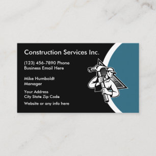 Carte De Visite Service de construction