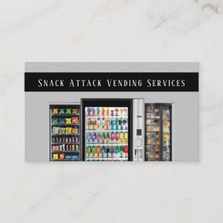 Carte De Visite Service de distributeur automatique professionnel