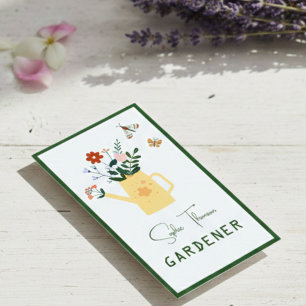 Carte De Visite Service de jardinier