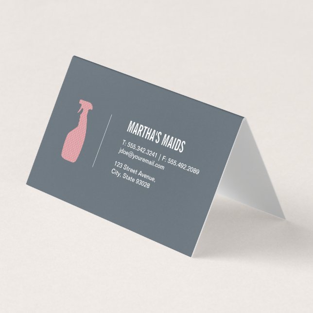 Carte De Visite Service de ménage (Devant)