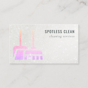 Carte De Visite Service De Nettoyage Des Chambres De La parties sc