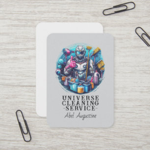 Carte De Visite Service de nettoyage professionnel de maison Ménag