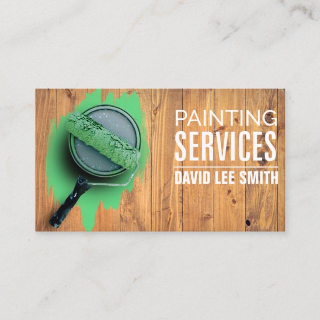 Carte De Visite Service de peinture professionnelle (Devant)