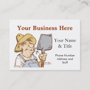 Carte De Visite Service de plouc, construction, support technique