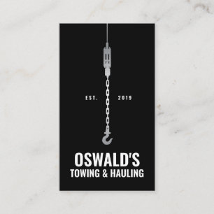 Carte De Visite Service de remorquage et de remorquage
