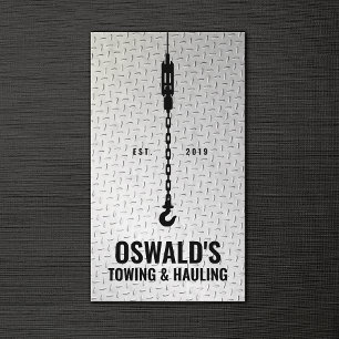 Carte De Visite Service de remorquage et de remorquage