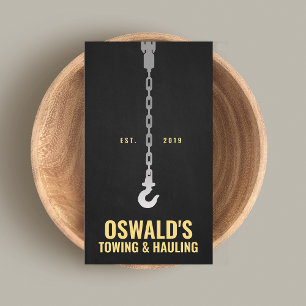 Carte De Visite Service de remorquage et de remorquage