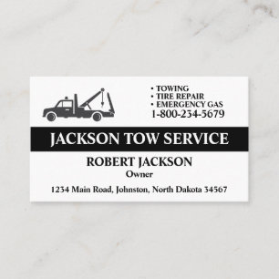 Carte De Visite Service de remorquage professionnel