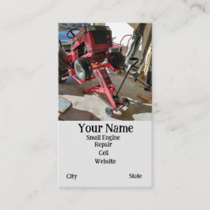 Carte De Visite Service de réparation des petits moteurs