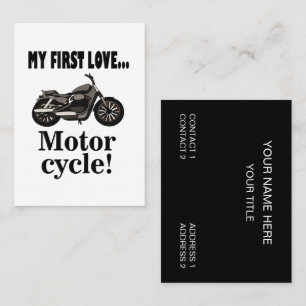Carte De Visite Service de réparation mécanique moto Moto