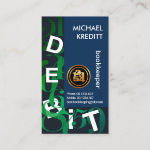 Carte De Visite Service de réservation de lettres de débit pour 