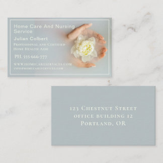 Carte De Visite Service de soins à domicile et de nursing