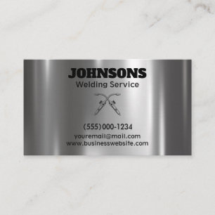 Carte De Visite Service de soudage Fabricator professionnel