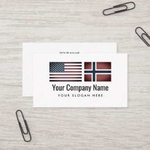 Carte De Visite Service de traduction en norvégien anglais