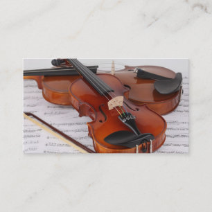 Carte de visite : Service de violon