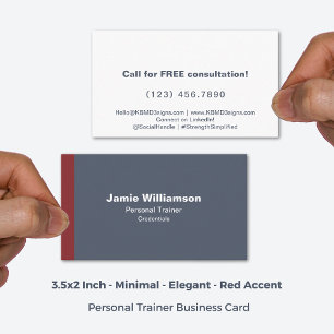 Carte De Visite Service d'entreprise minimaliste gris blanc