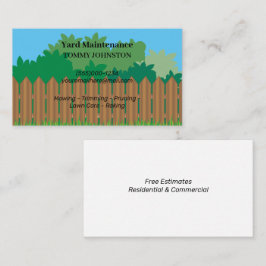 Carte De Visite Service d'entretien du triage