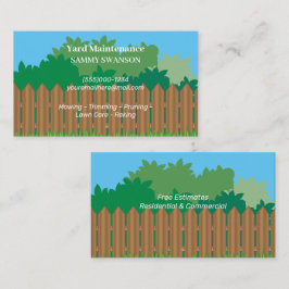 Carte De Visite Service d'entretien du triage