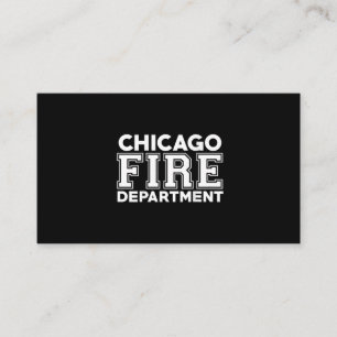 Carte De Visite Service des pompiers de Chicago Secourt