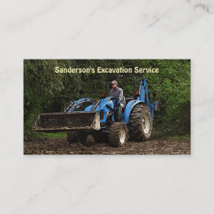 Carte De Visite Service d'excavation