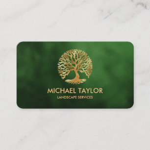 Carte De Visite service paysagiste professionnel et soin de pelous