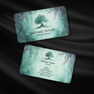 Carte De Visite service paysagiste professionnel et soin de pelous