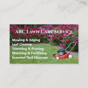 Carte De Visite Service Premium Lawnpro