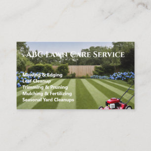 Carte De Visite Service Premium Lawnpro