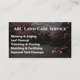 Carte De Visite Service Premium Lawnpro