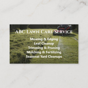 Carte De Visite Service Premium Lawnpro