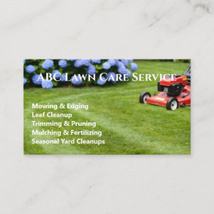 Carte De Visite Service Premium Lawnpro