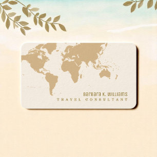 Carte De Visite Services connexes aux voyages et au tourisme