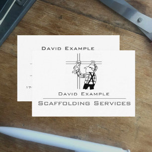 Carte De Visite Services d'analyse avec illustration