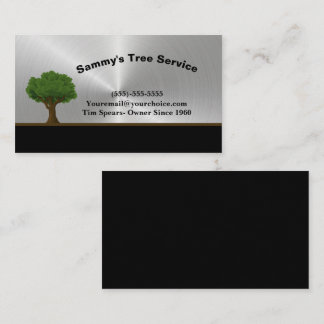 Carte De Visite Services d'arborescence