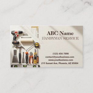 Carte De Visite services de bricolage et de réparation à domicile