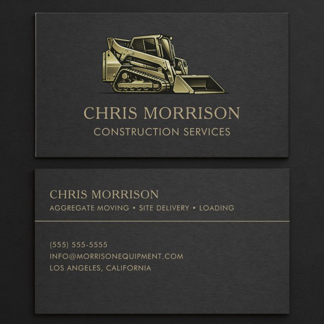 Carte De Visite Services de construction (Créateur téléchargé)