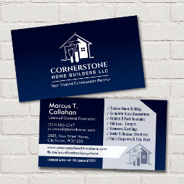 Carte De Visite Services de construction de contractant général
