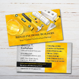 Carte De Visite Services de construction de contracteur général