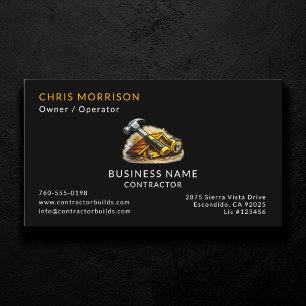 Carte De Visite Services de constructions de contractants
