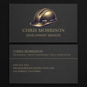 Carte De Visite Services de développement Casque Professionnel