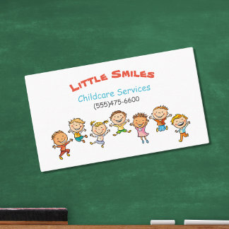 Carte De Visite Services de garde d'enfants