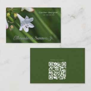 Carte De Visite Services de jardinage et d'aménagement paysager