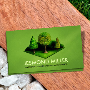 Carte De Visite Services de jardinage paysager
