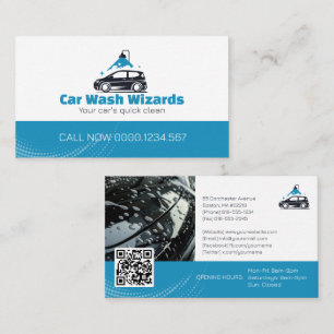 Carte De Visite Services de lavage de voiture   Professionnel